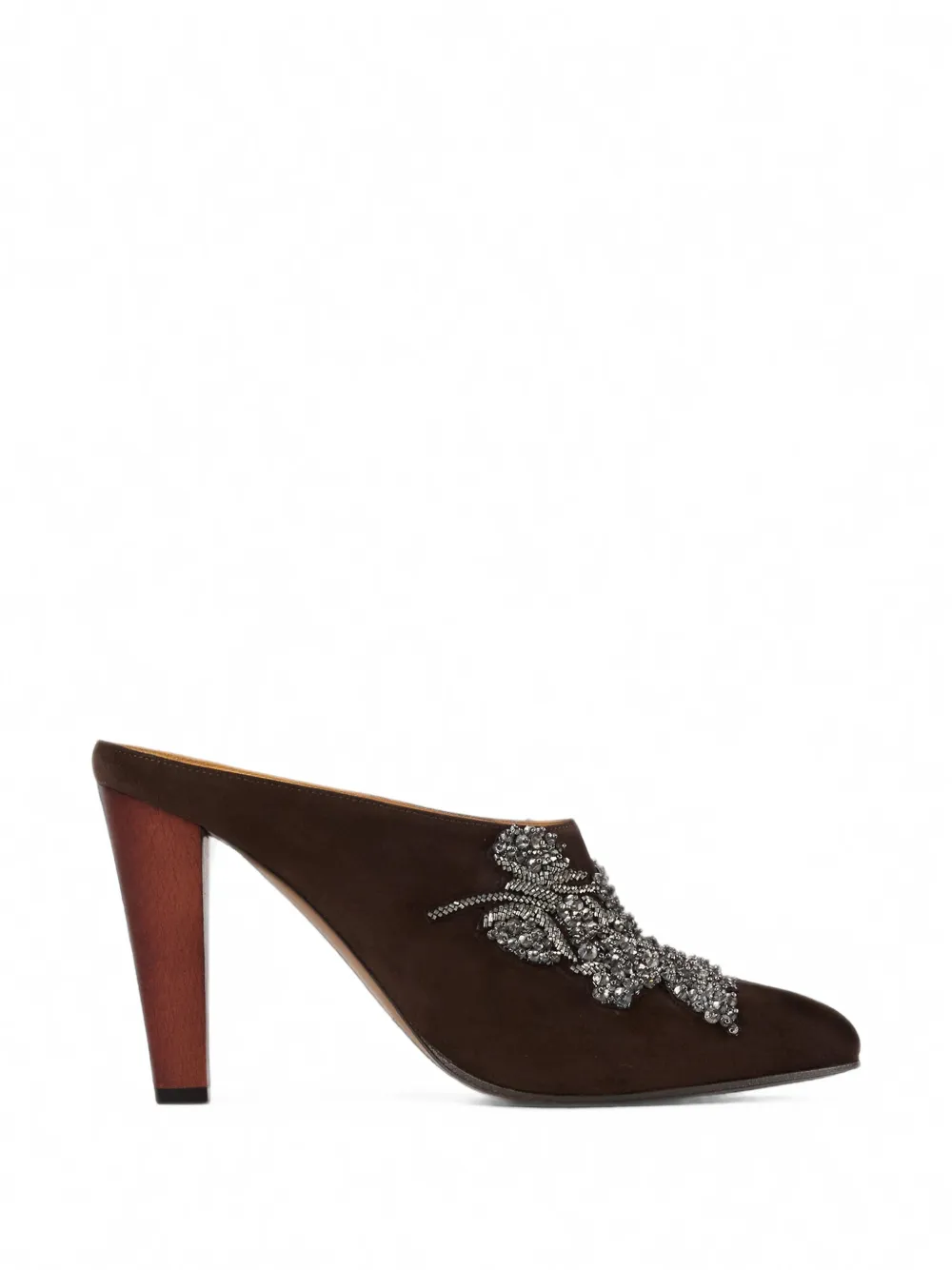 Ralph Lauren Collection Ashtyn heeled mules Bruin