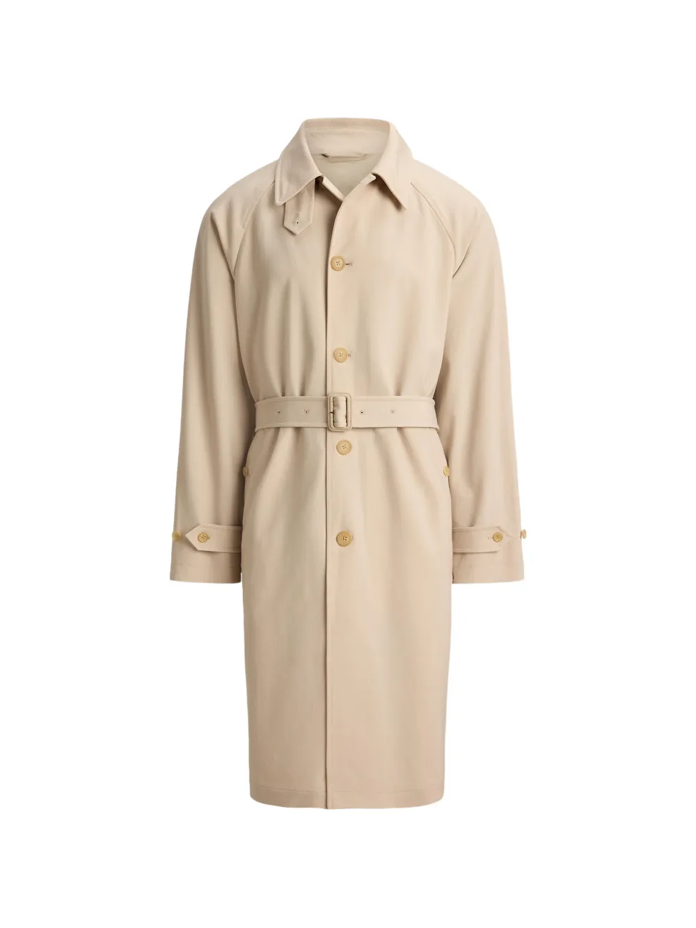 Ralph Lauren Purple Label belted raglan-sleeve trench coat - Toni neutri
