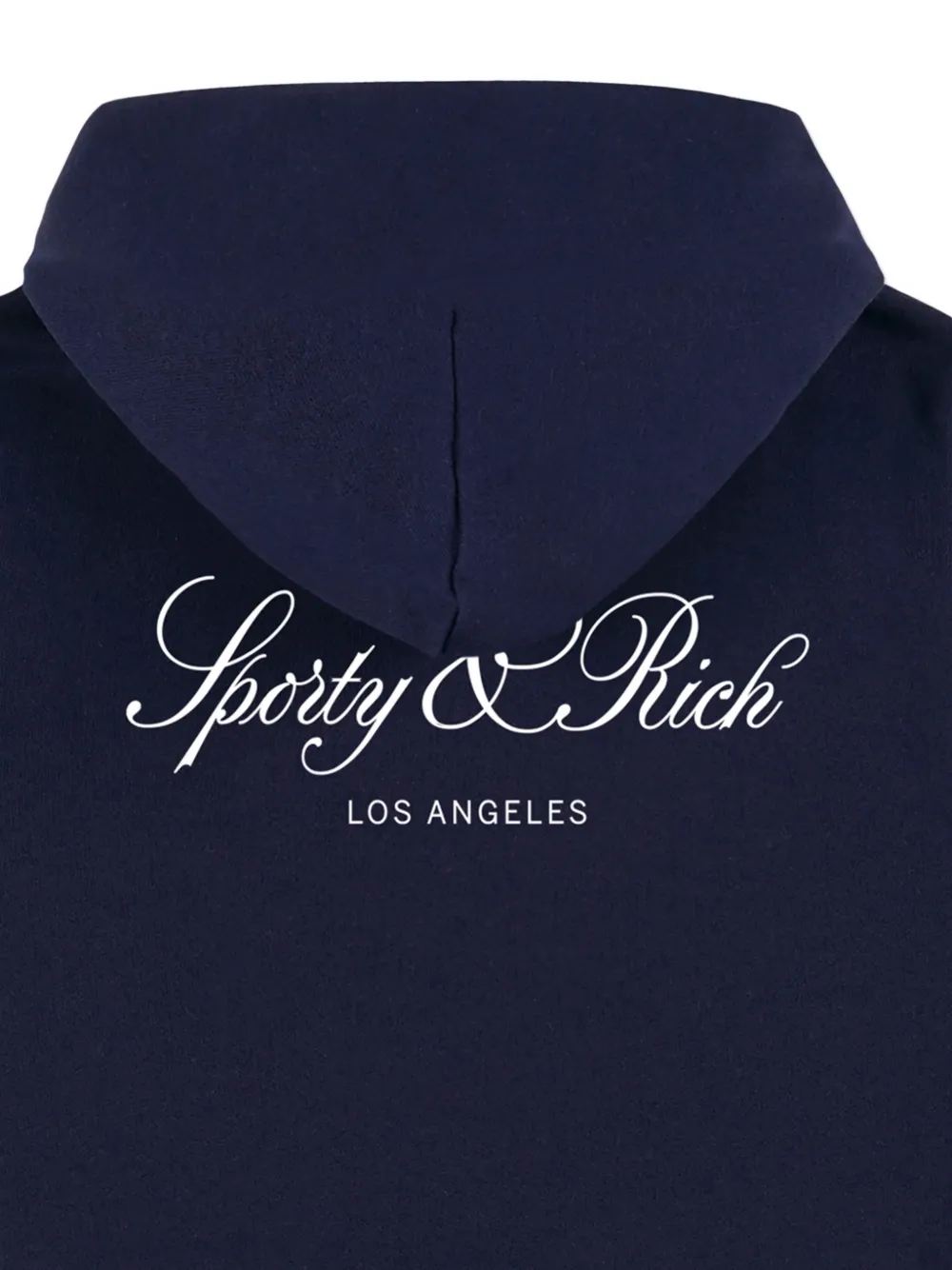 SPORTY & RICH KIDS Hoodie met logoprint Blauw