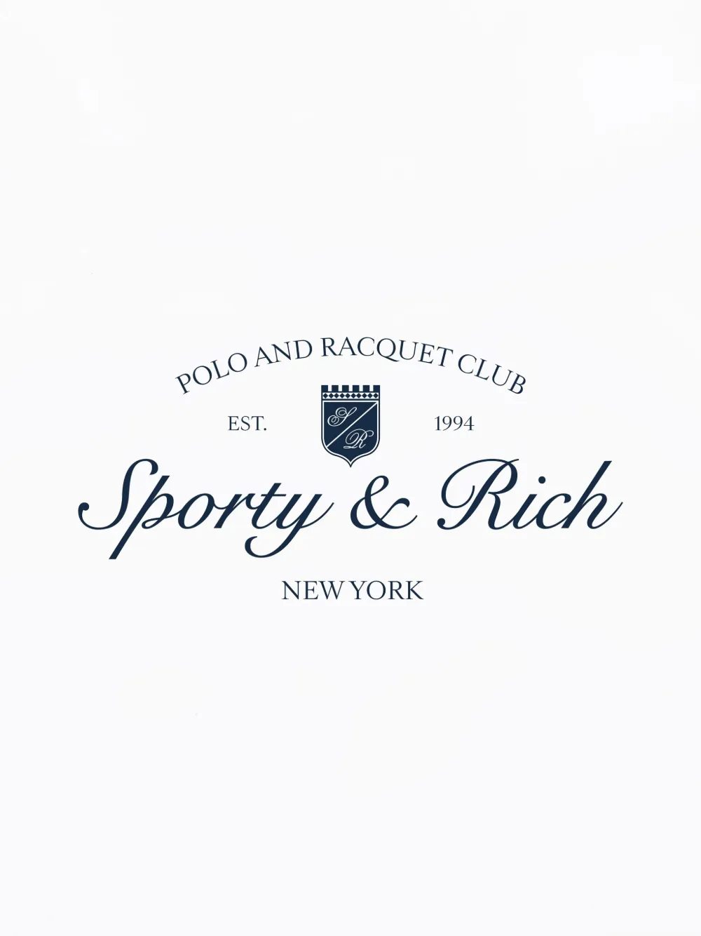 SPORTY & RICH KIDS Sweater met logoprint en raglan mouwen Wit