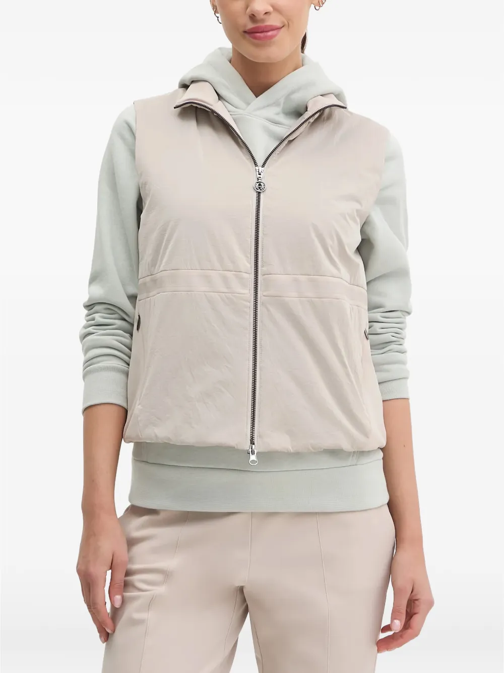 Sportalm logo-print zip-up jacket