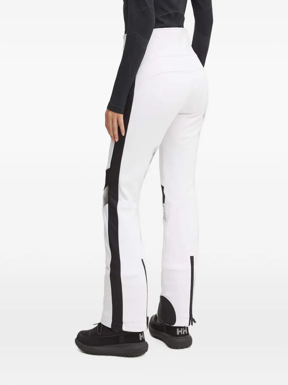 Sportalm Skibroek met colourblocking Wit