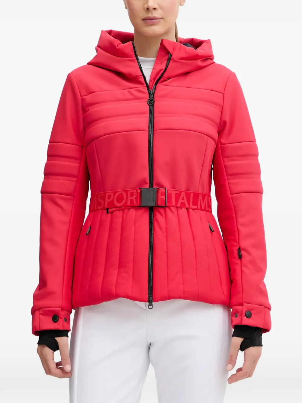 Sportalm hooded belted ski jacket