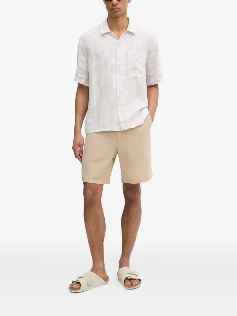 Trussardi striped short-sleeve shirt