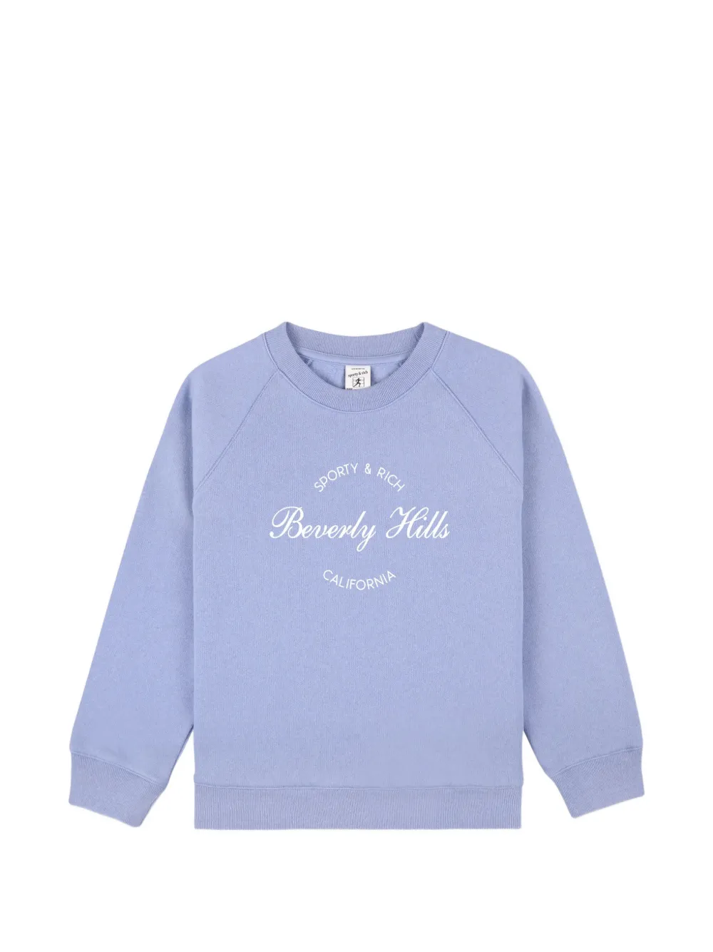 SPORTY & RICH KIDS Beverly Hills logo-print sweatshirt - Viola