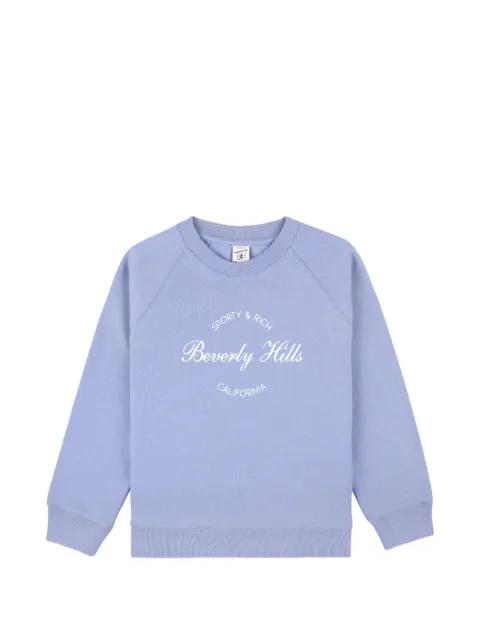 SPORTY & RICH KIDS Beverly Hills logo-print sweatshirt