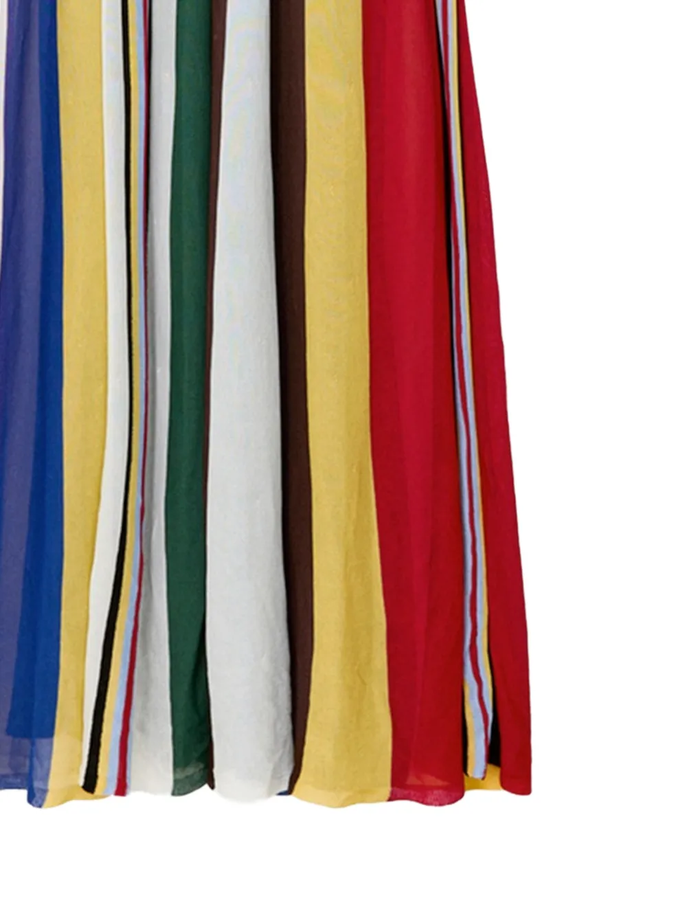 LOEWE Gestreepte maxi-jurk Rood