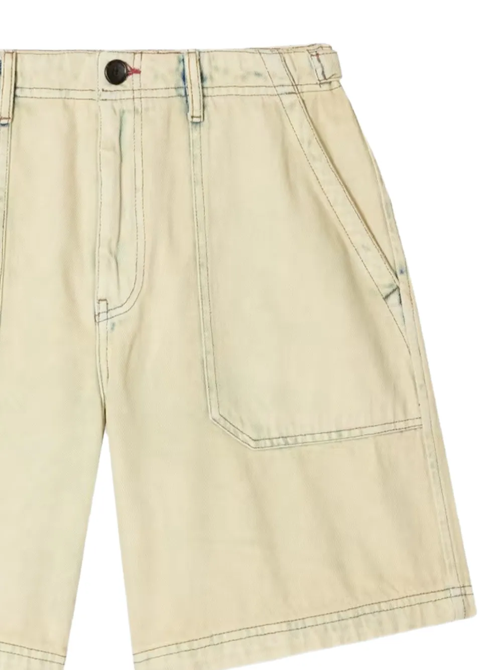 Paul Smith Katoenen shorts met opgestikte zakken Beige