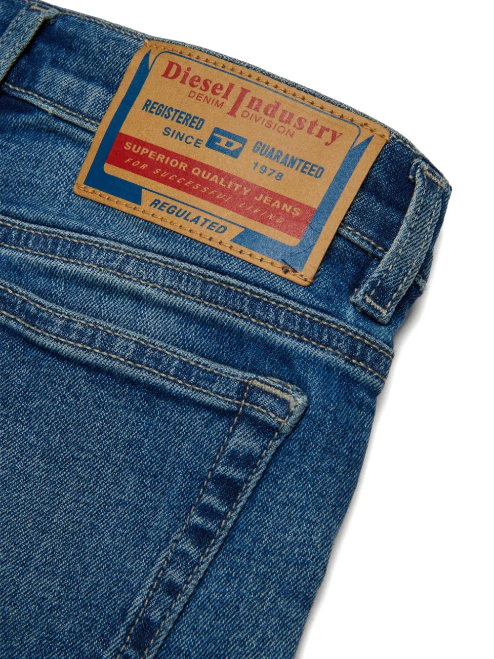 Diesel Kids 1978 jeans Blauw