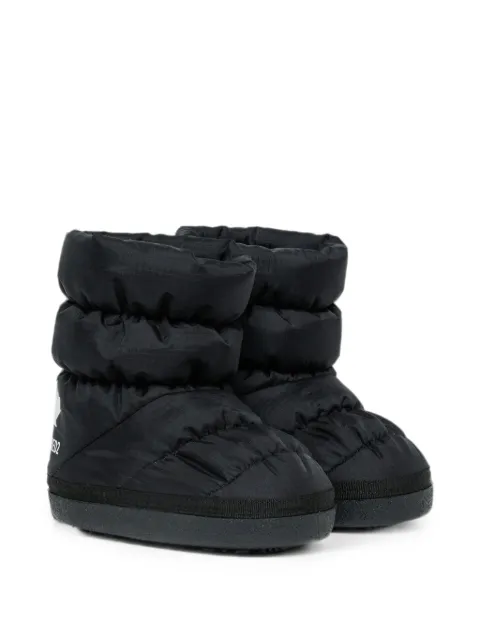 DSQUARED2 KIDS logo-print padded boots
