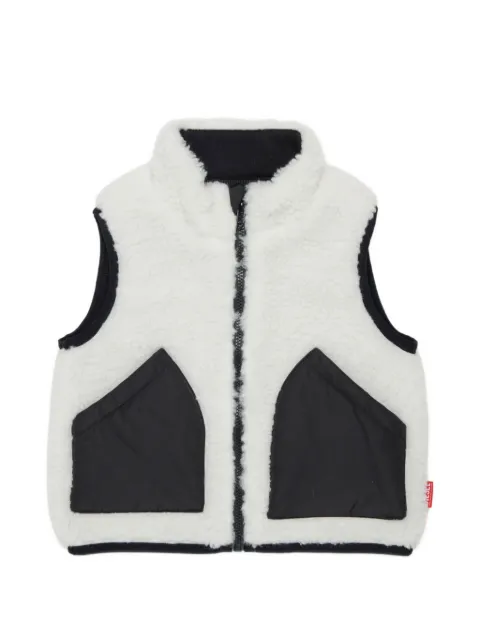 Diesel Kids gilet à logo brodé