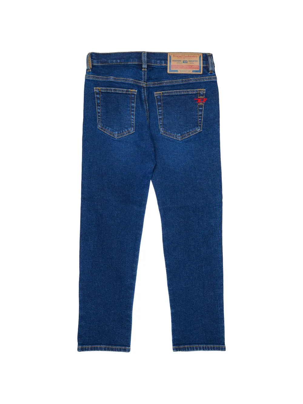 Diesel Kids Straight jeans Blauw