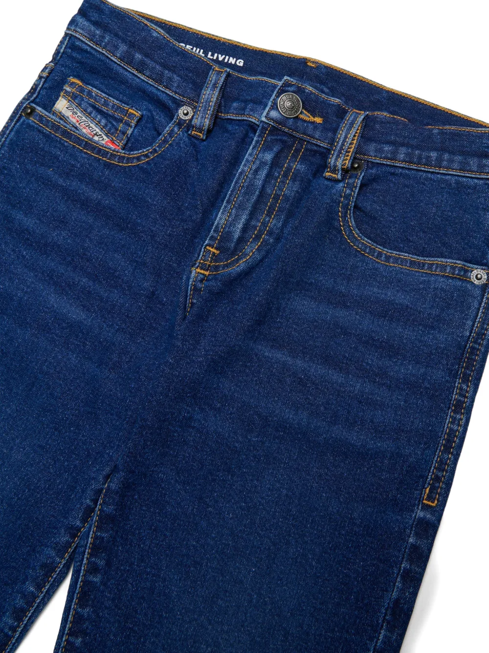 Diesel Kids Straight jeans Blauw