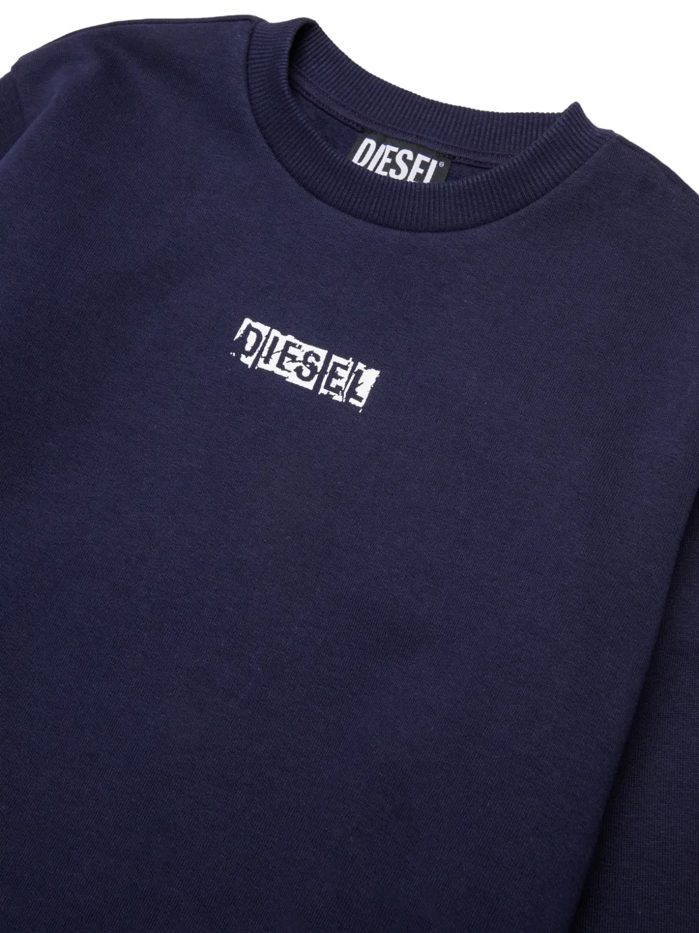 Diesel Kids logo-print tracksuit Blauw