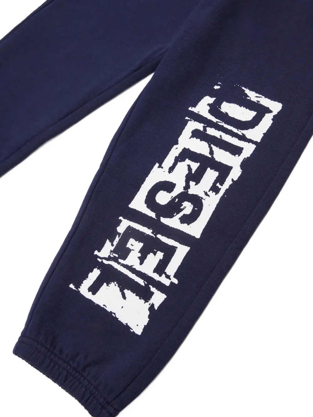 Diesel Kids logo-print tracksuit Blauw