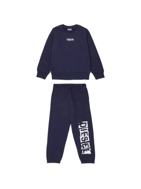 Diesel Kids logo-print tracksuit
