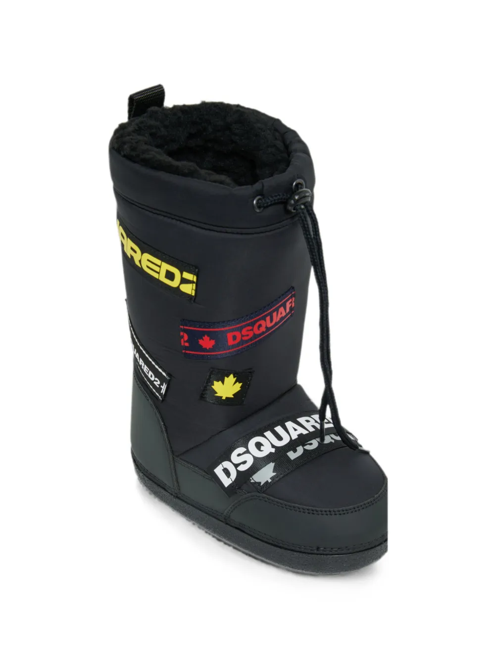 DSQUARED2 KIDS Snowboots met logopatch Zwart