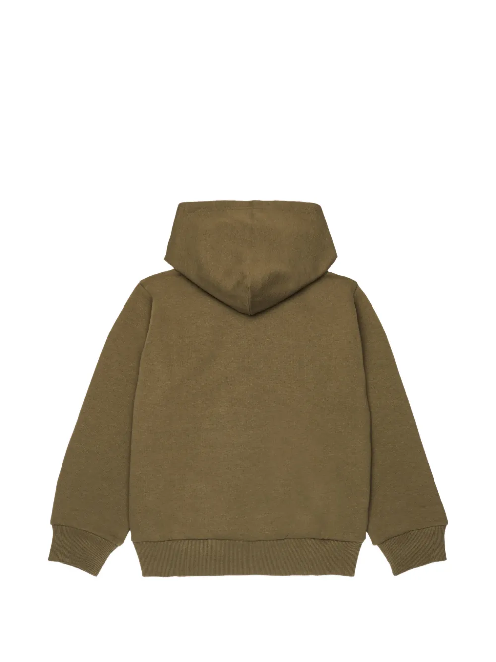 Diesel Kids logo-print hoodie Groen