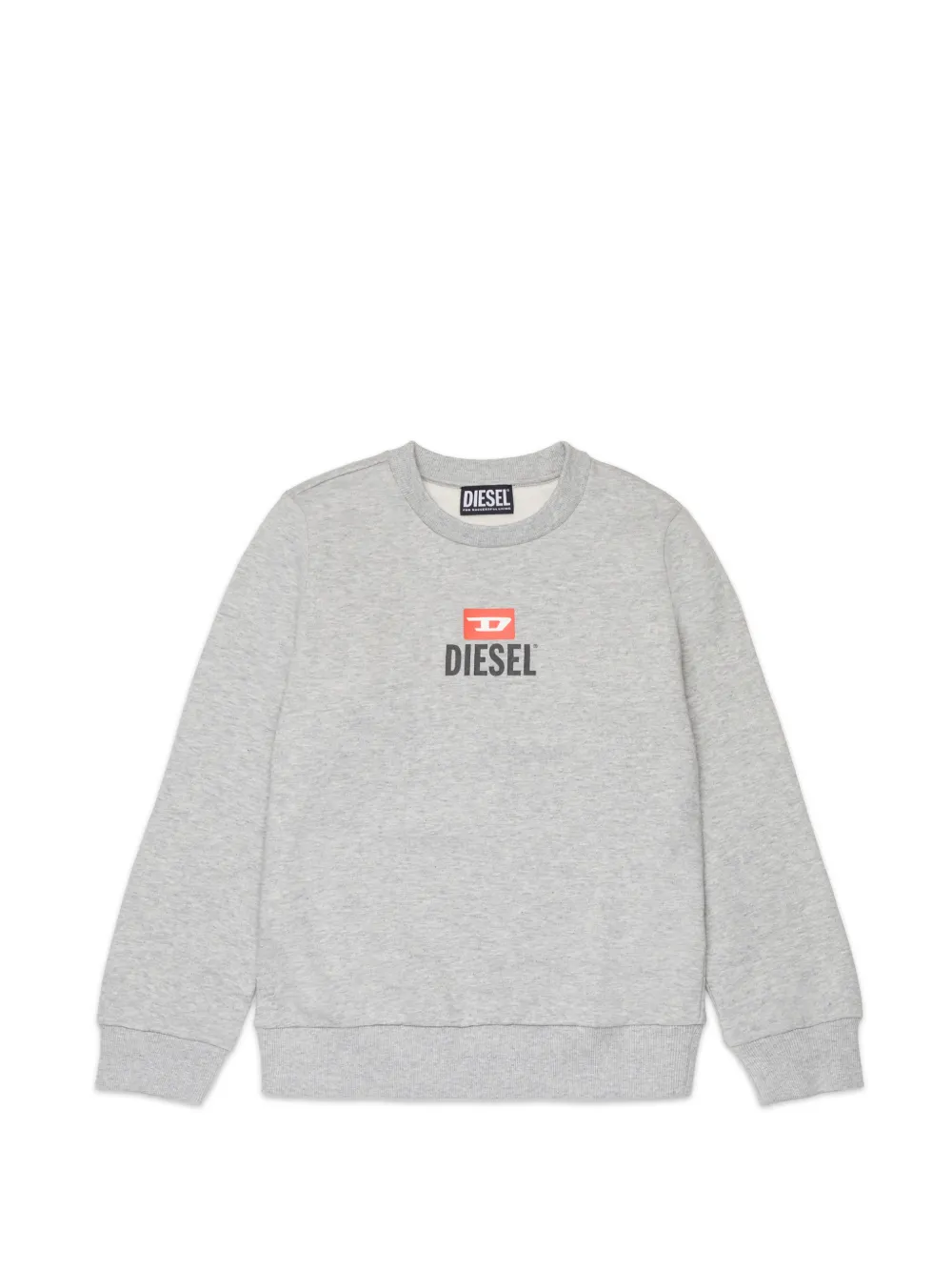 Diesel Kids logo-print sweatshirt - Grigio
