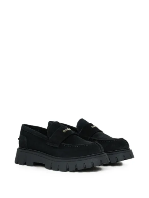 DSQUARED2 KIDS mocasines con placa del logo