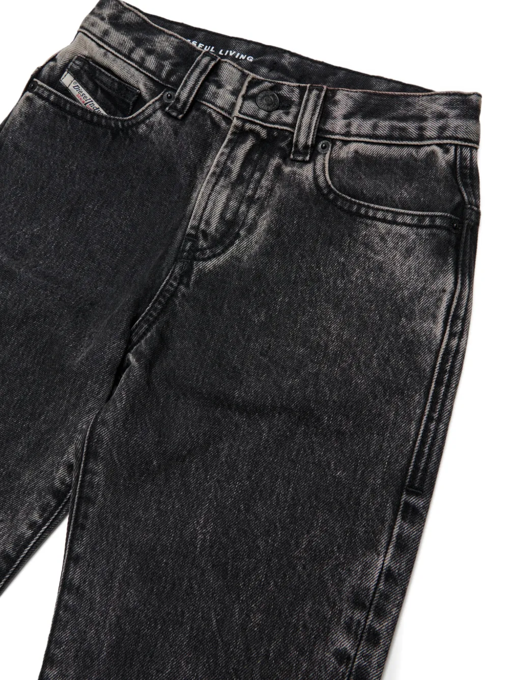 Diesel Kids D-Viker jeans Zwart