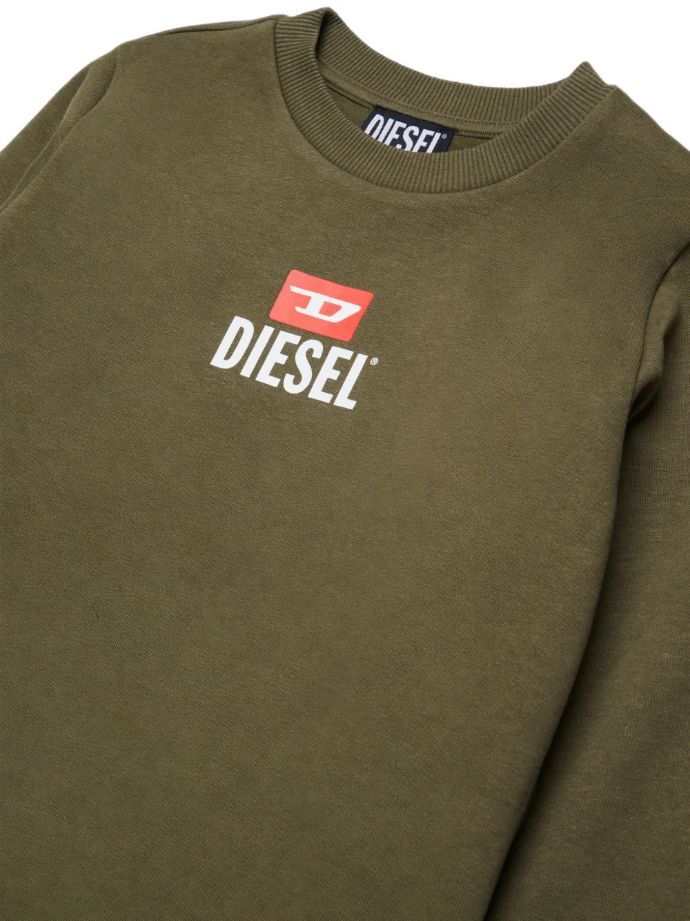 Diesel Kids Trainingsbroek met logoprint Groen