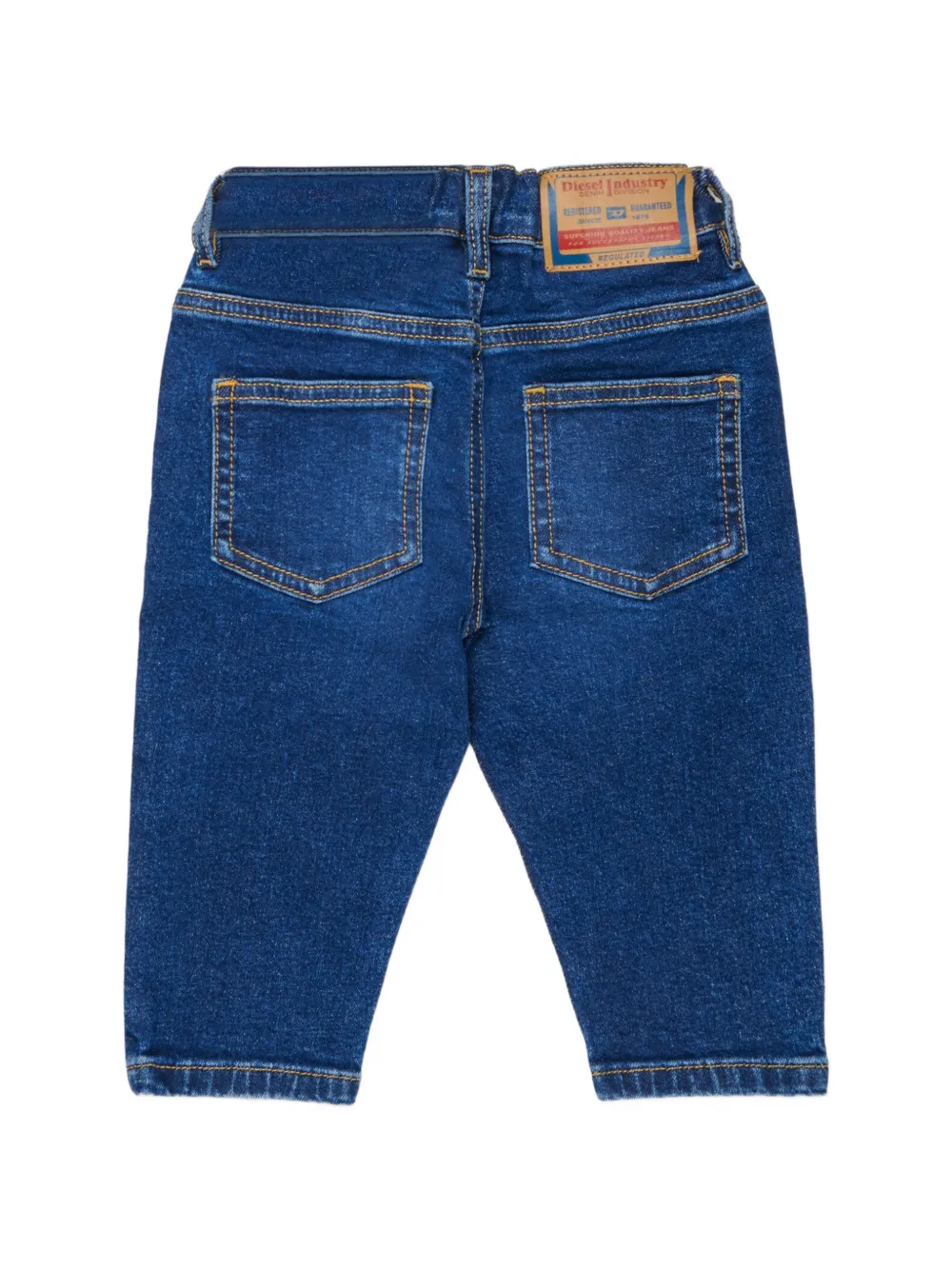 Diesel Kids D-Gale jeans met contrasterend stiksel Blauw