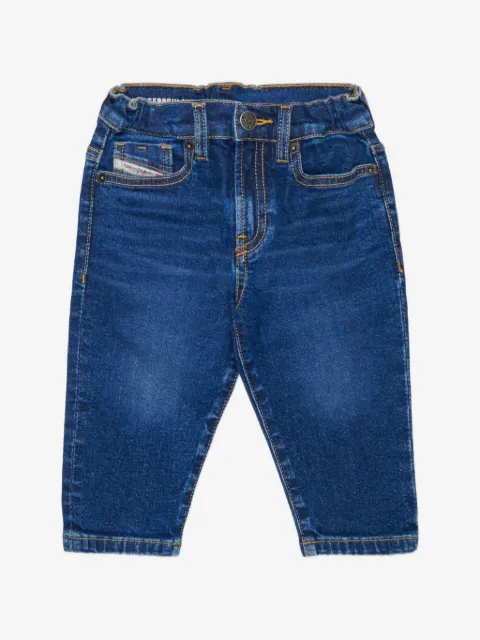 Diesel Kids jean D-Gale à coutures contrastantes