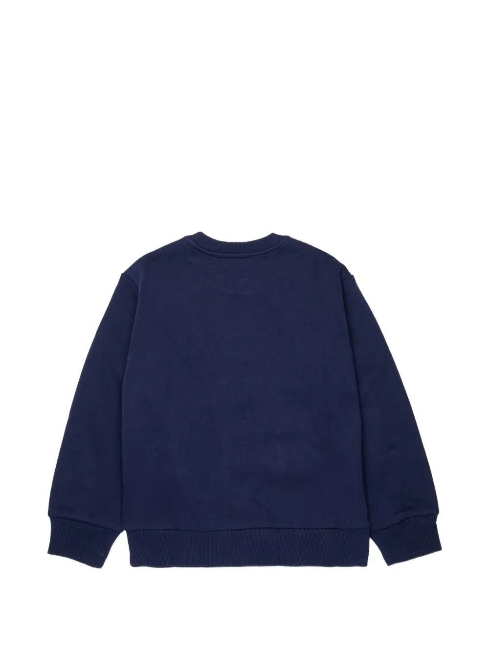 Diesel Kids Sweater met logoprint Blauw