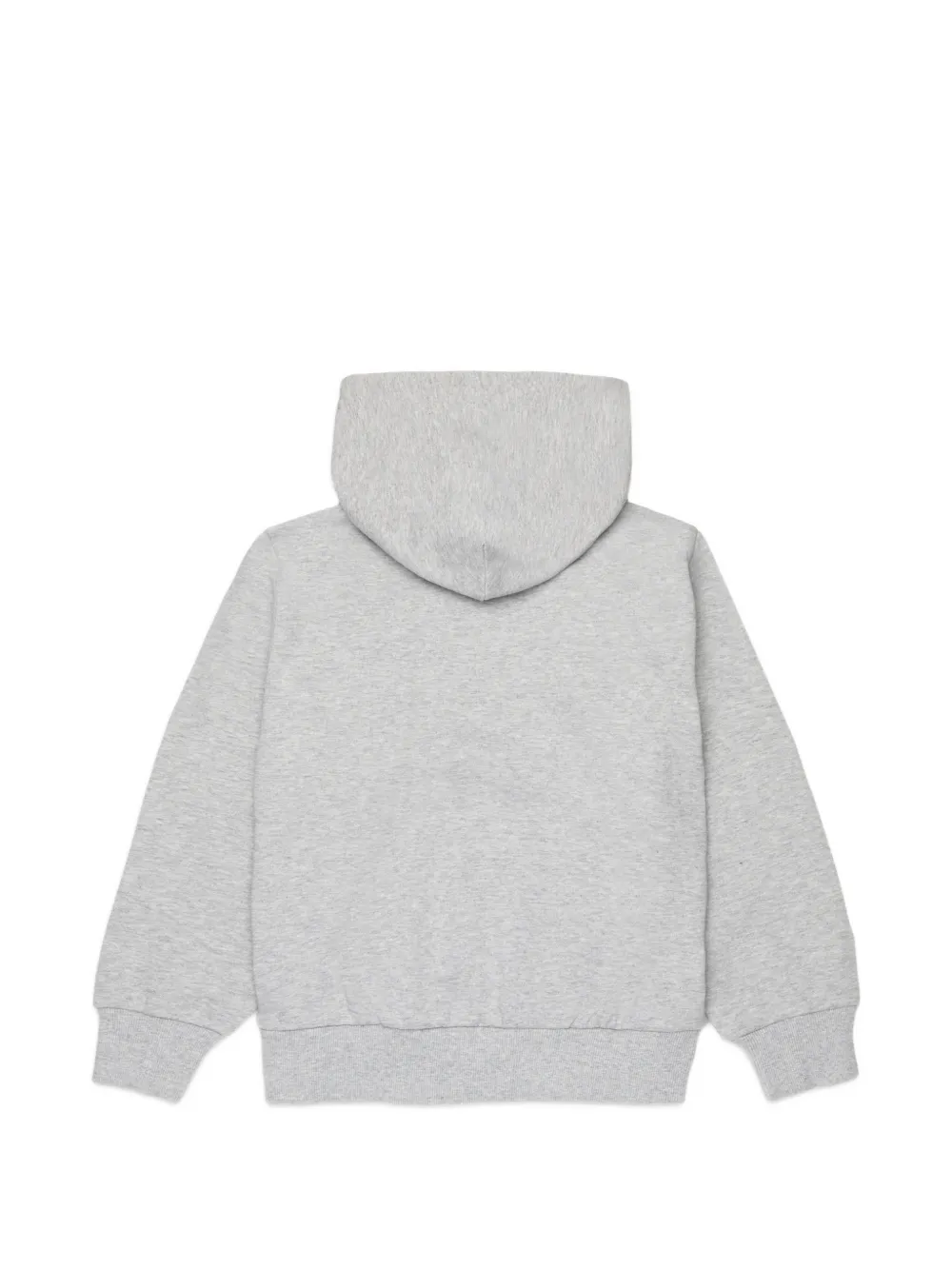 Diesel Kids logo-print hoodie Grijs