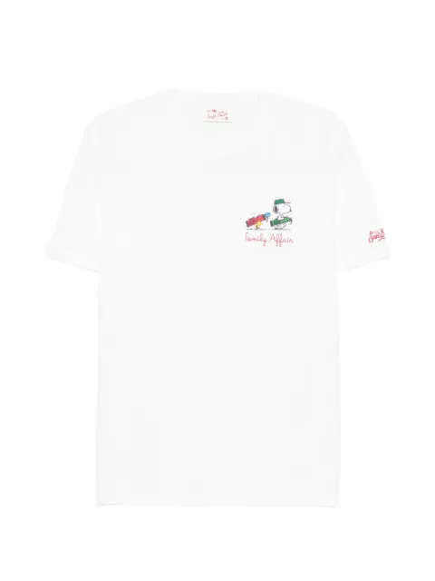 MC2 Saint Barth x Peanuts Portofino print-detail T-shirt