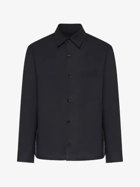 BE ABLE Leroy chest-pocket long-sleeve shirt