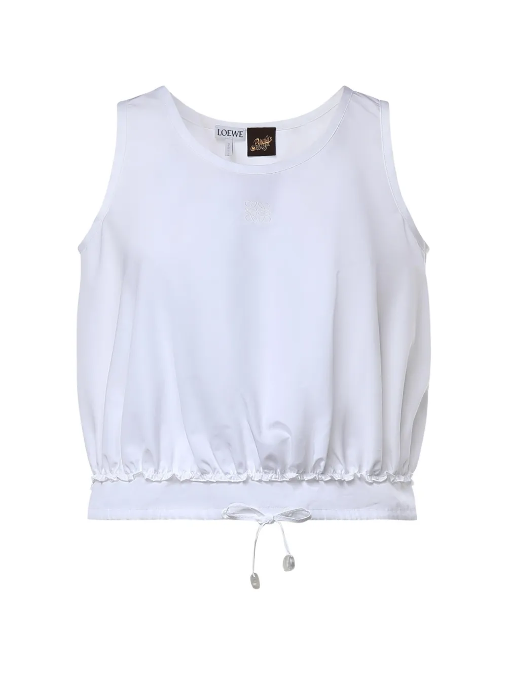 LOEWE Canotta con ricamo - Bianco