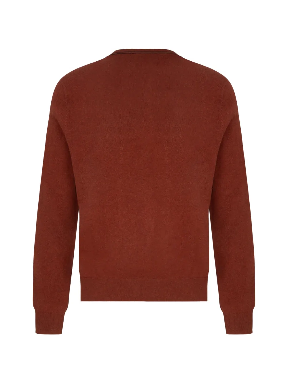 Paul Smith Zebra-patch crew-neck sweater Rood