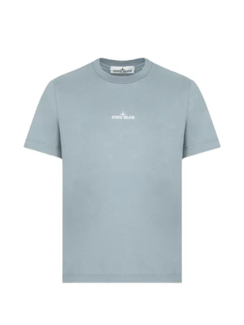 Stone Island Junior t-shirt à logo imprimé