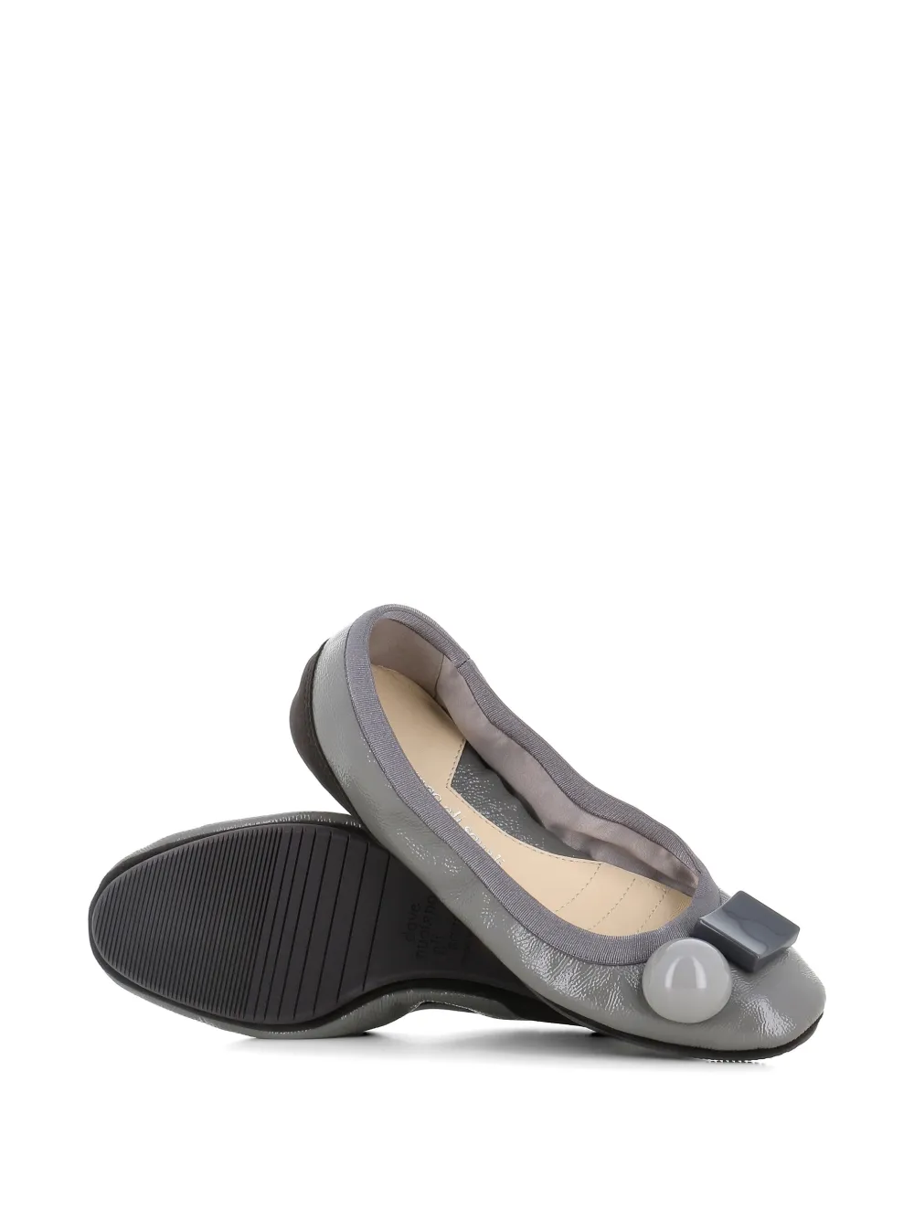 Dove Nuotano Gli Squali Lakleren ballerina's Grijs