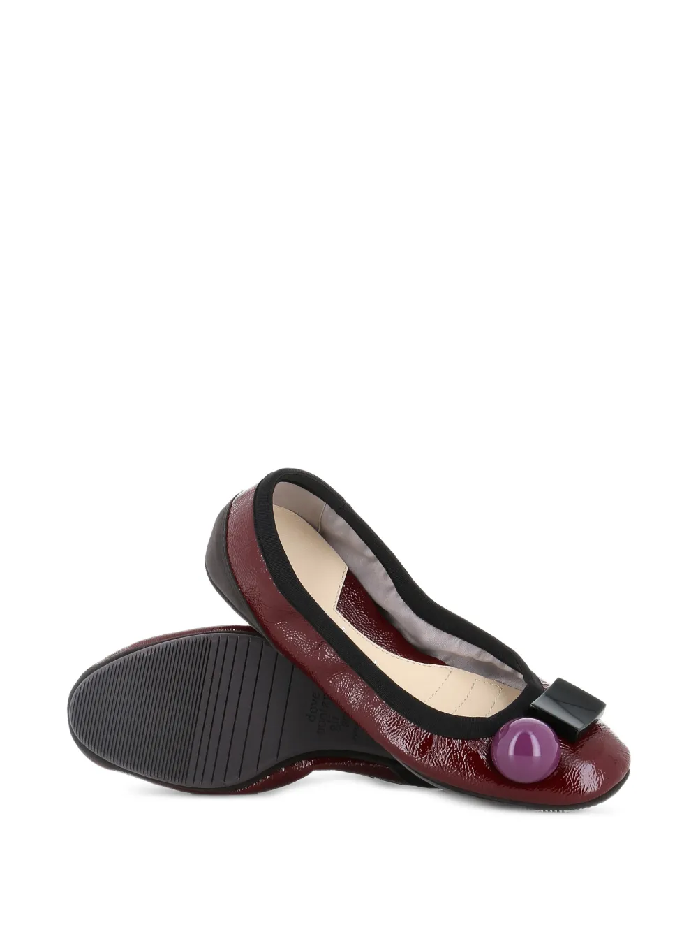 Dove Nuotano Gli Squali Lakleren ballerina's Rood