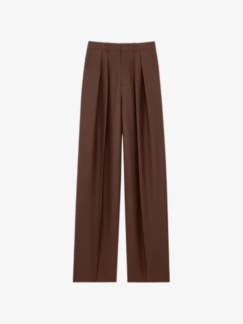 Saint Laurent pantalones de vestir con pinzas