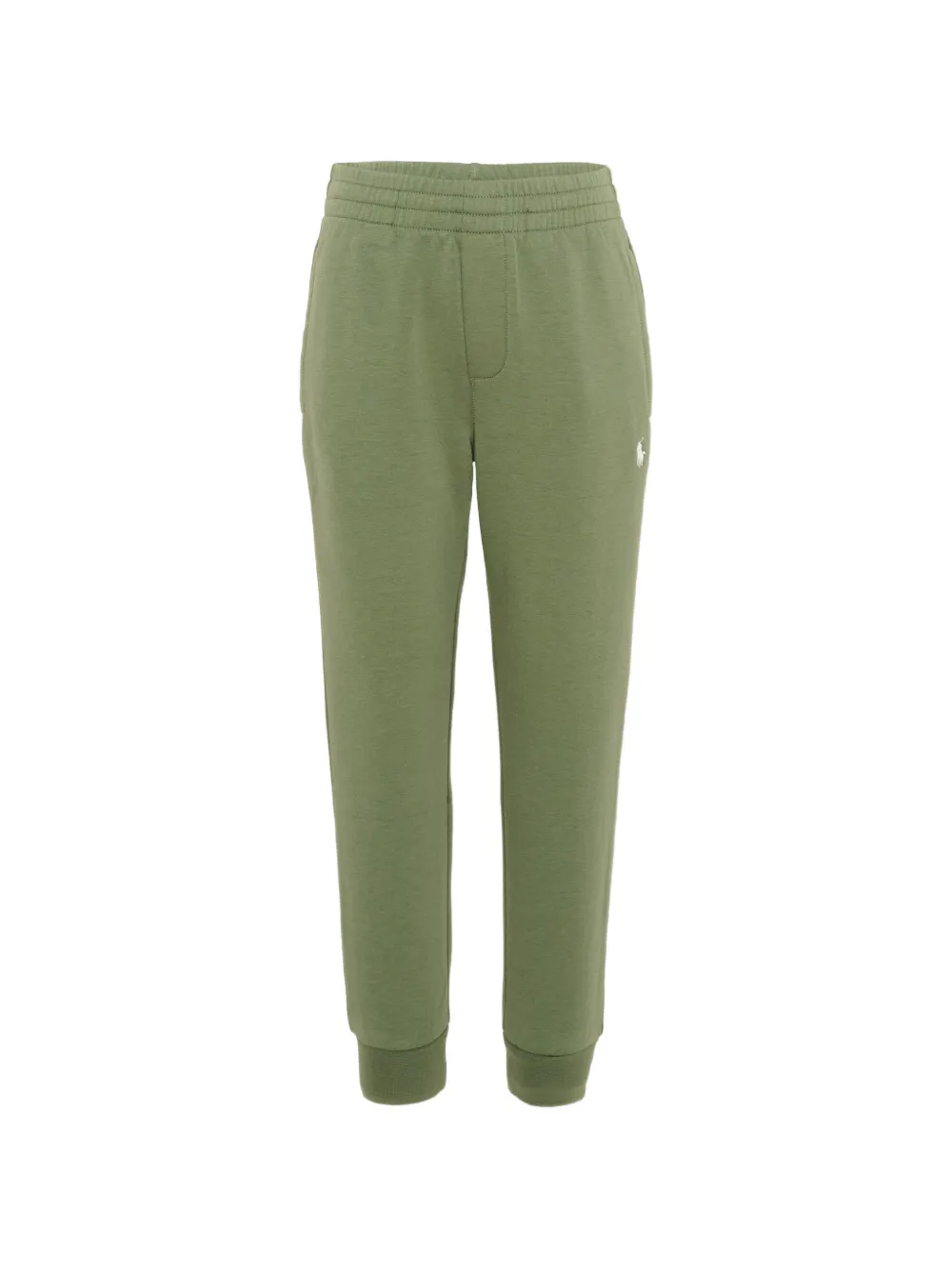 POLO RALPH LAUREN KIDS logo-embroidered track pants - Verde