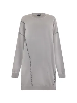 ENTIRE STUDIOS Long‑Sleeve Mini Dress ENTIRE STUDIOS Longsleeve Mini Dress | Grey | FARFETCH