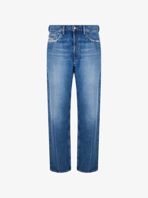 Diesel jeans con efecto lavado y efecto envejecido