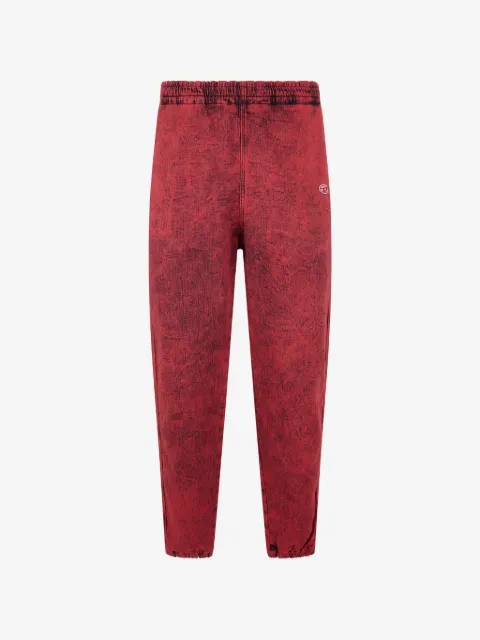 Diesel acid-wash elasticated-waist jeans