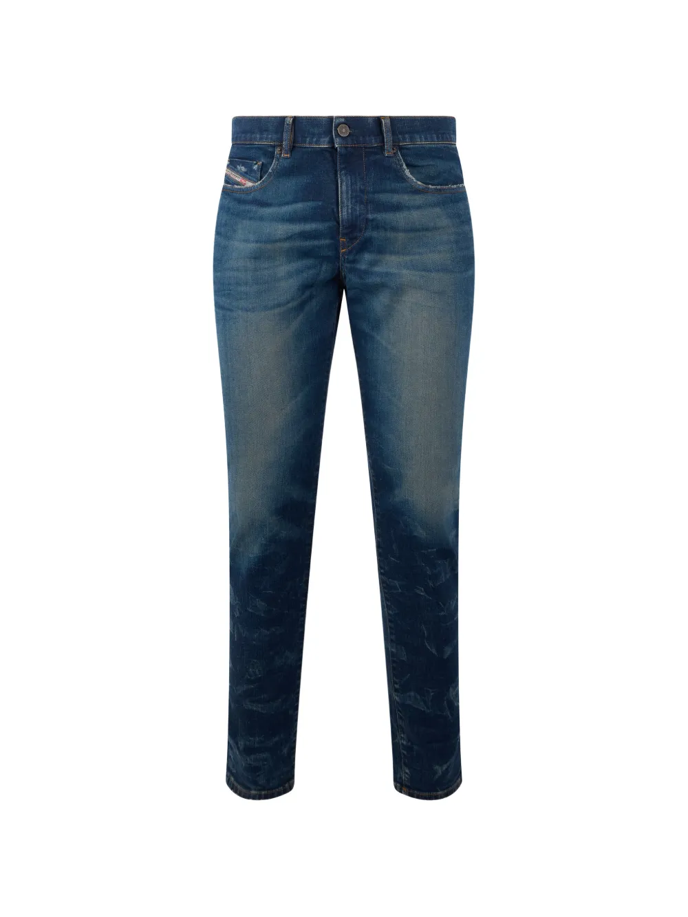 Diesel faded slim-fit jeans - Blu