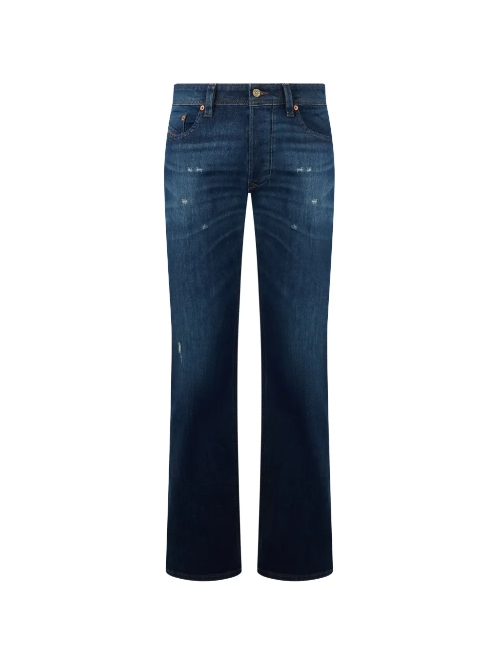 Diesel dark-wash distressed jeans - Blu