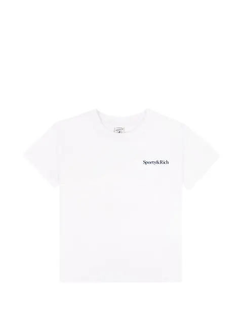 SPORTY & RICH KIDS Drink More Water oversized T-shirt