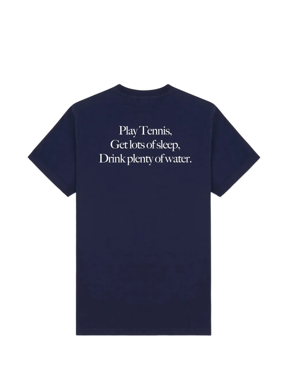 SPORTY & RICH KIDS T-shirt met logoprint Blauw
