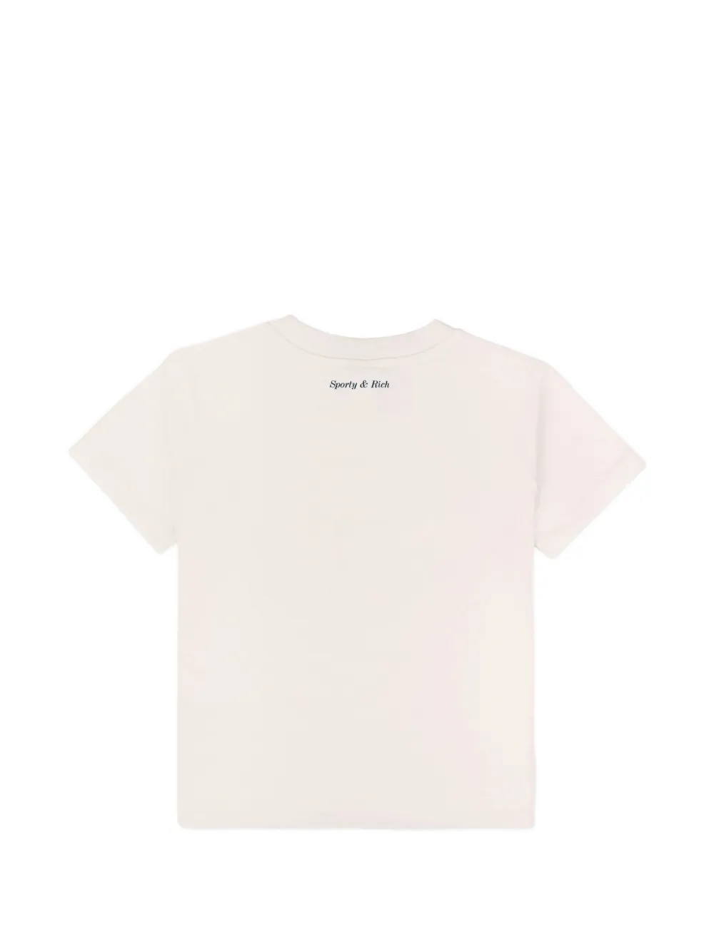 SPORTY & RICH KIDS T-shirt met tekst Beige
