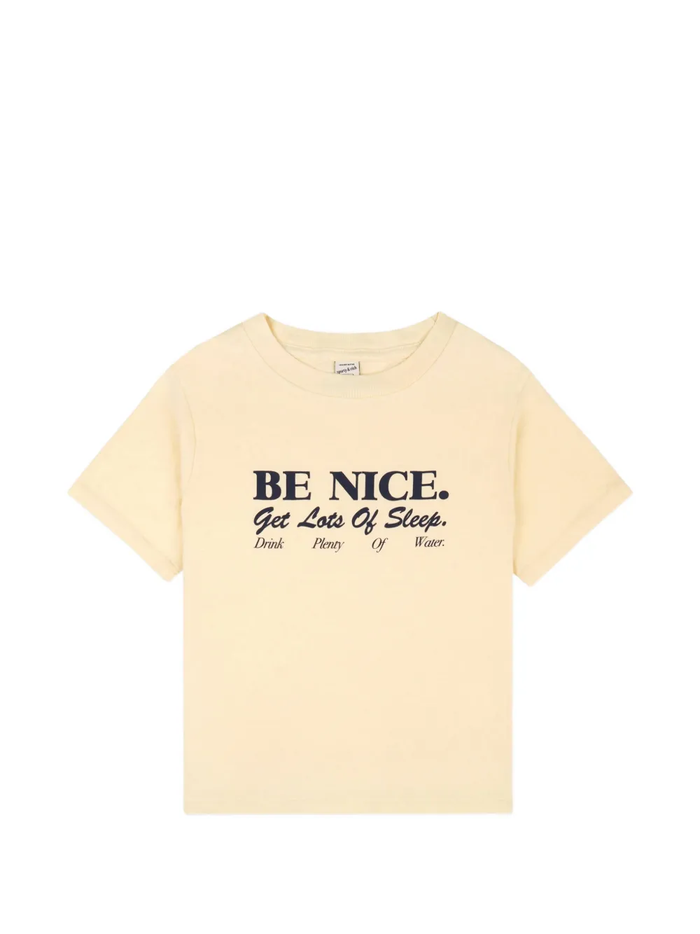 SPORTY & RICH KIDS short-sleeve T-shirt - Toni neutri