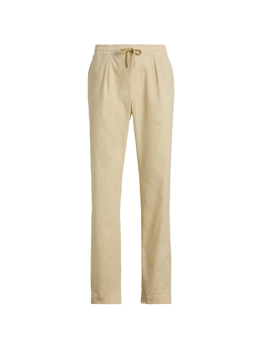 Ralph Lauren Purple Label Dorset ribfluwelen plooibroek Beige
