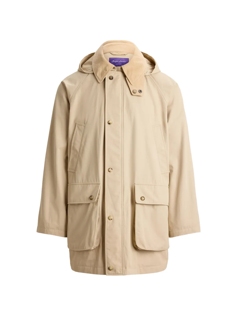 Ralph Lauren Purple Label Parka con cappuccio - Toni neutri